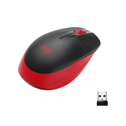 უკაბელო მაუსი - Logitech M190 Red WL