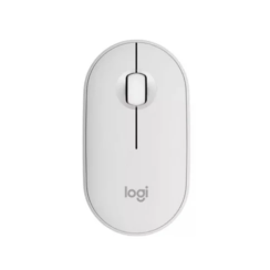 Wireless Bluetooth Mouse - Logitech M350S Pebble White BT