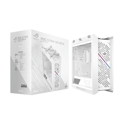 ქეისი - Asus Rog Strix Helios II GX601S White - 4x140 Fan