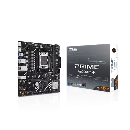 დედაბარათი - Asus Prime A620AM-K DDR5