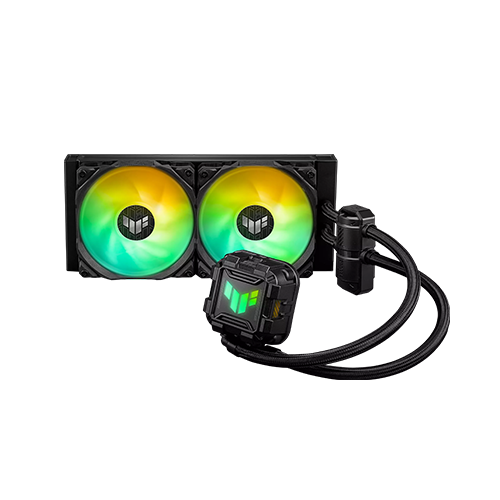 პროცესორის წყლის გაგრილება - Asus Tuf Gaming LC II 240 mm ARGB Black