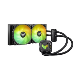 პროცესორის წყლის გაგრილება - Asus Tuf Gaming LC II 240 mm ARGB Black