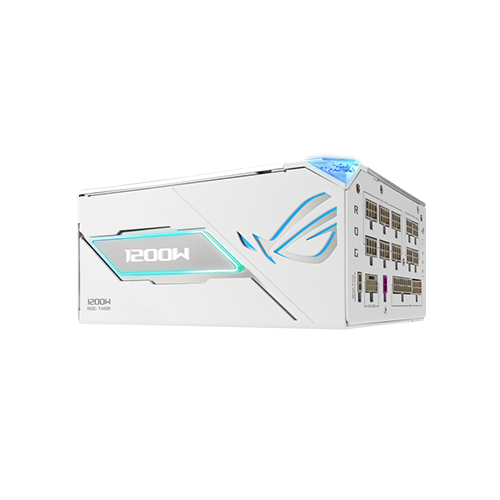 კვების ბლოკი - Asus Rog Strix Thor 1200P3 1200 Watt 80 Plus Platinum Full Modular White