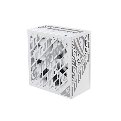 კვების ბლოკი - Asus Rog Strix 1000 Watt 80 Plus Platinum Full Modular White