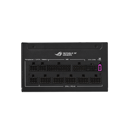 კვების ბლოკი - Asus Rog Strix 850 Watt 80 Plus Platinum Full Modular