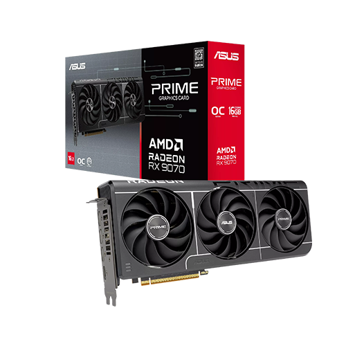 ვიდეობარათი - Asus Prime Radeon RX 9070 16 GB Oc Evo