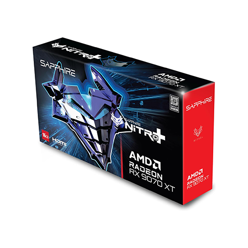 ვიდეობარათი - Sapphire Nitro+ Radeon RX 9070 XT 16 GB Gaming Oc