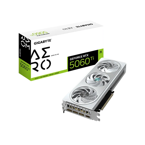 ვიდეობარათი - Gigabyte RTX 5060 Ti 8 GB Aero Oc