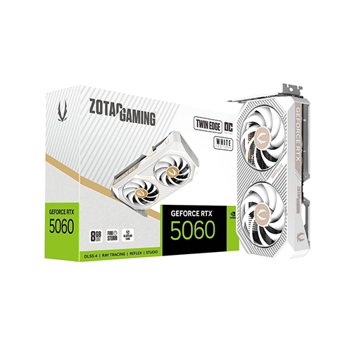 ვიდეობარათი - Zotac RTX 5060 8 GB Twin Edge Oc White