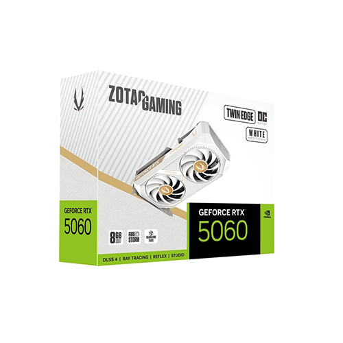 ვიდეობარათი - Zotac RTX 5060 8 GB Twin Edge Oc White
