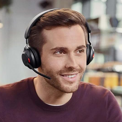 უკაბელო Bluetooth ყურსასმენი - Jabra Evolve2 65 BT