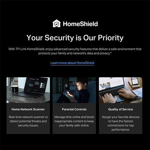 Wi-Fi როუტერი - TP-Link BE220 Archer BE3600 Dual Band Wi-Fi 7