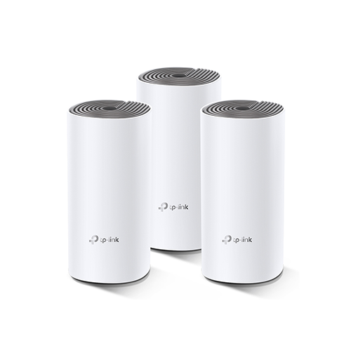 Wi-Fi როუტერი - TP-Link Deco E4 (3-Pack) AC1200 Whole Home Mesh