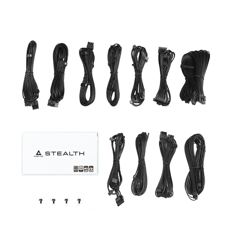 კვების ბლოკი - Chieftec Stealth 1000 Watt 80 Plus Platinum Full Modular