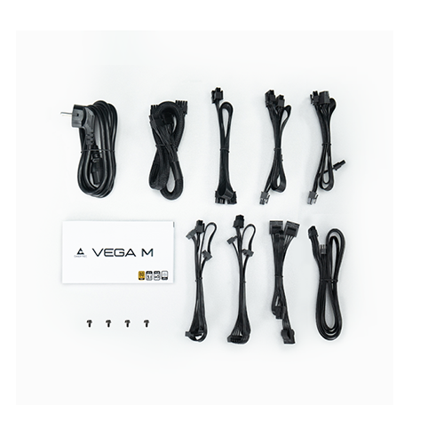 კვების ბლოკი - Chieftec Vega M 750 Watt 80 Plus Gold Full Modular