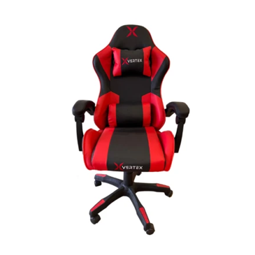 კომპიუტერის სკამი - Vertex Noho PVC Gaming Chair Black-Red