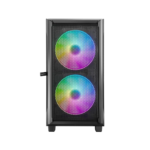 ქეისი - Segotep Gremlin 1 Black - 4x120 Fan LED
