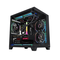 ქეისი - Segotop U502 Black - 3x120 Fan ARGB