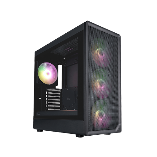 ქეისი - 1ST Player AU8 Black - 4x140 Fan ARGB