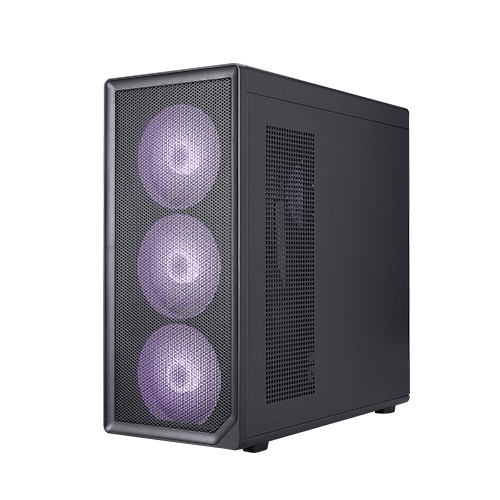 ქეისი - 1ST Player AU8 Black - 4x140 Fan ARGB