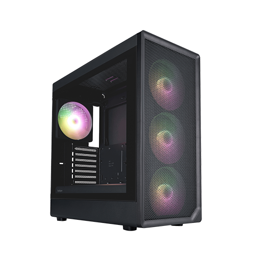 ქეისი - 1ST Player AU8 Black - 4x140 Fan ARGB