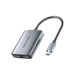 გადამყვანი - Vention Type-C To HDMI Gray Aluminum Alloy Type 0.15მ