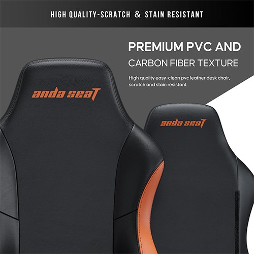 კომპიუტერის სკამი - AndaSeat Luna L Size Black-Orange