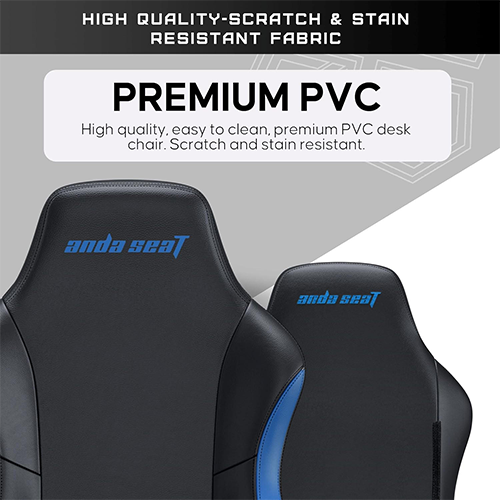 კომპიუტერის სკამი - AndaSeat Luna L Size Black-Blue