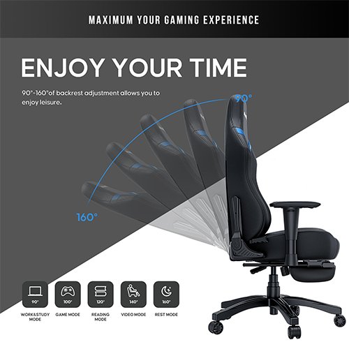 კომპიუტერის სკამი - AndaSeat Luna Pro L Size Black