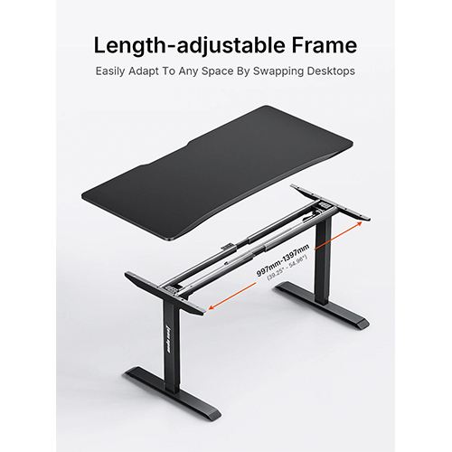 კომპიუტერის მაგიდა - AndaSeat Xtreme E With Electric Height Adjustment 140x73 Black