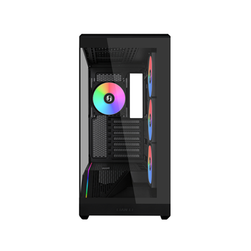 ქეისი - Lian Li V100R Black - 4x120 Fan ARGB