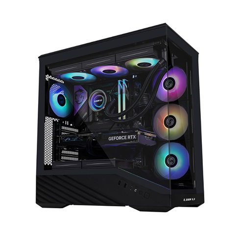 ქეისი - Lian Li V100R Black - 4x120 Fan ARGB