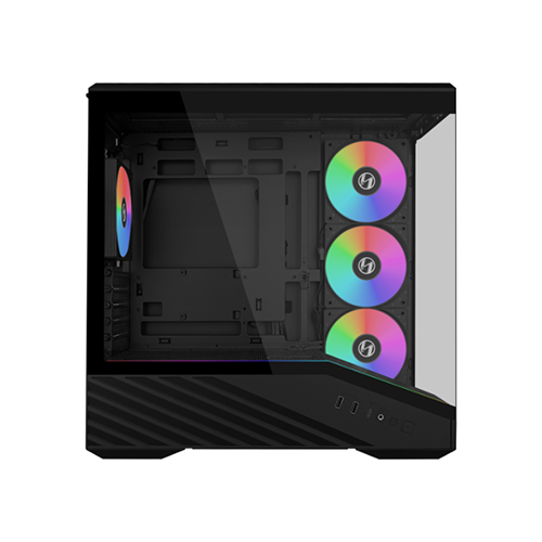 ქეისი - Lian Li V100R Mini Black - 4x120 Fan ARGB