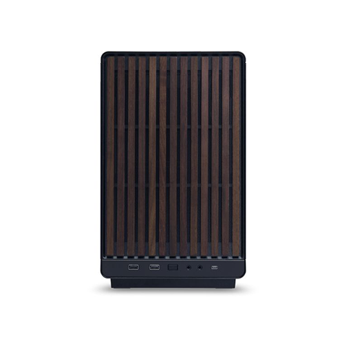 ქეისი - Lian Li A3 Black Wooden Front