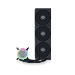 პროცესორის წყლის გაგრილება - Lian Li GA II Lite 360 mm Black