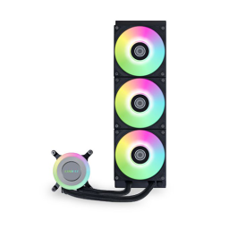 პროცესორის წყლის გაგრილება - Lian Li GA II Lite 360R GA2L36RB 360 mm ARGB Black