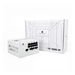 კვების ბლოკი - Thermal Right TG-1000 1000 Watt 80 Plus Gold Full Modular White