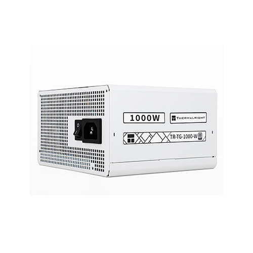კვების ბლოკი - Thermal Right TG-1000 1000 Watt 80 Plus Gold Full Modular White