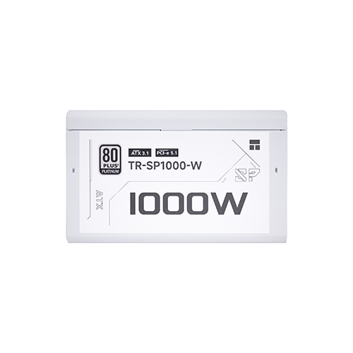 კვების ბლოკი - Thermal Right SP-1000 1000 Watt 80 Plus Platinum Full Modular White