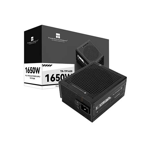 კვების ბლოკი - Thermal Right TG-1650 1650 Watt 80 Plus Gold Full Modular Black