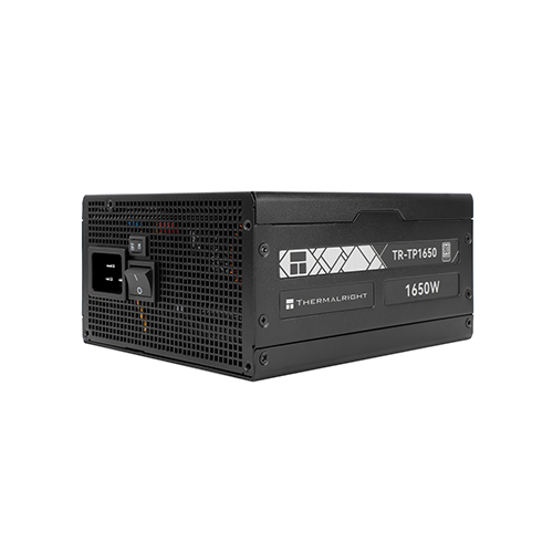 კვების ბლოკი - Thermal Right TG-1650 1650 Watt 80 Plus Gold Full Modular Black