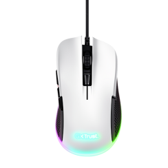 Mouse - Trust GXT 922W Ybar Eco White