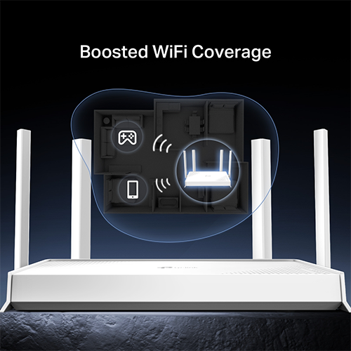 Wi-Fi Router - TP-Link BE220W Archer BE3600 Dual Band Wi-Fi 7 White