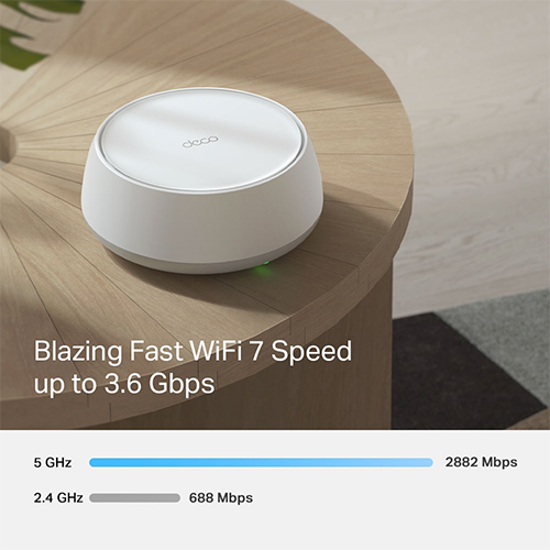 Wi-Fi Router - TP-Link BE22 BE3600 Mesh 3 Pack Wi-Fi 7