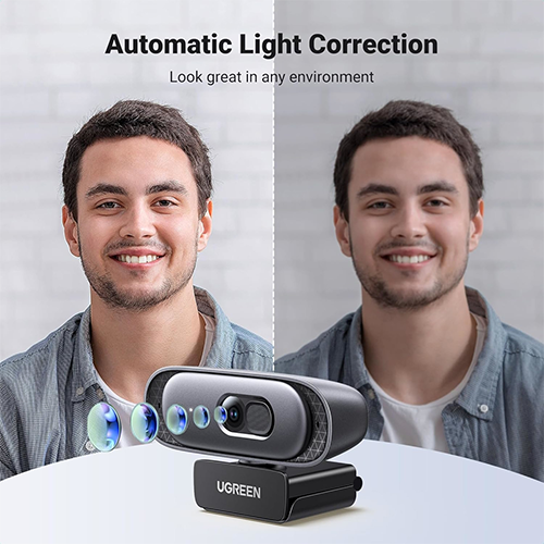 ვიდეოთვალი - Ugreen CM778 2K Black