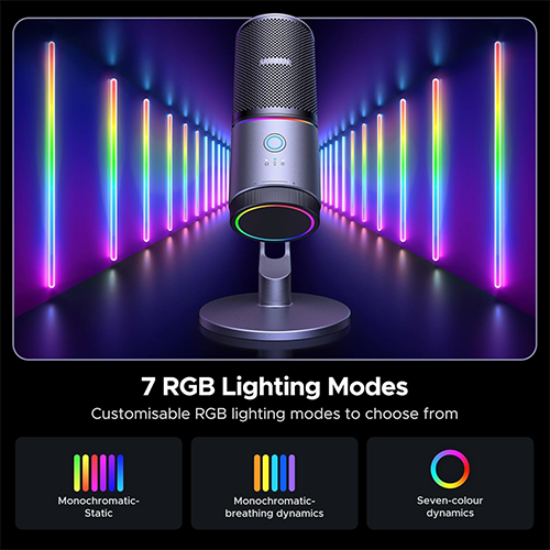 მიკროფონი - Ugreen CM769 RGB Black