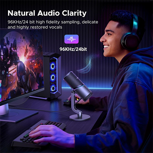 მიკროფონი - Ugreen CM769 RGB Black