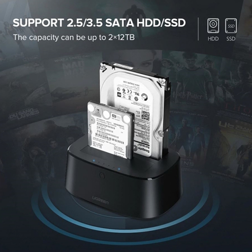 გარე ვინჩესტერის ქეისი - USB HDD Box Ugreen CM198