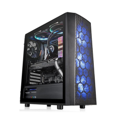 Case - Thermaltake Versa J24 TG RGB - 3x120 Fan RGB + 1x120 Fan