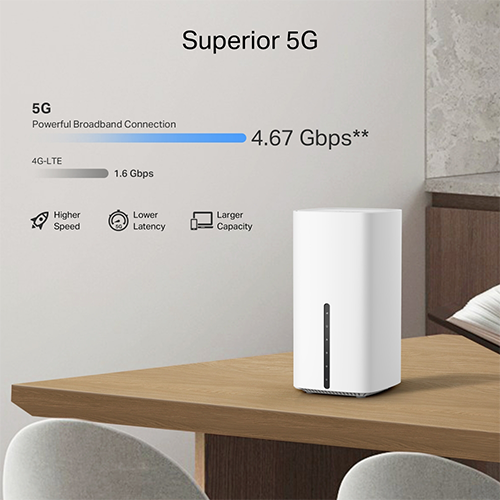 Wi-Fi როუტერი - TP-Link NX500 Archer AX3000 5G LTE Router + Sim Card Port